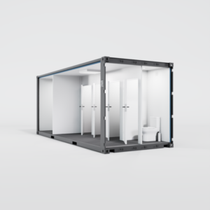Alternative view of Module sanitaire 20 Pieds