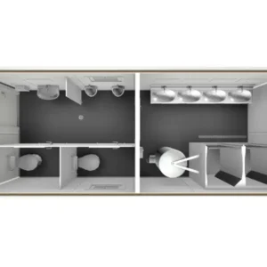 Module sanitaire 30 Pieds
