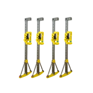 Lot de 4 béquilles pour levage et mise au sol Neuf