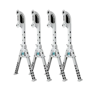 Lot de 4 béquilles pour conteneur