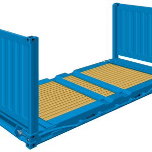 Alternative view of Conteneur 20 Pieds Flat Rack Neuf