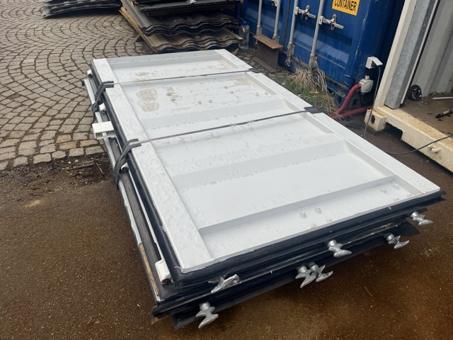 KIT set portes neuves DRY en acier CORTEN pour Containers Maritimes – Image 2